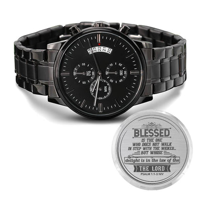 Blessed Is the One (Psalm 11-3 NIV) – Men's Watch